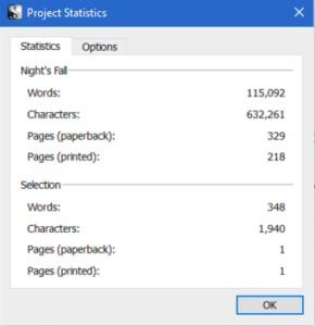 finished wordcount